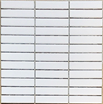 Keramická mozaika Mozaika Bílá matná 2510